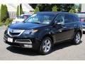 2011 Crystal Black Pearl Acura MDX Technology  photo #7