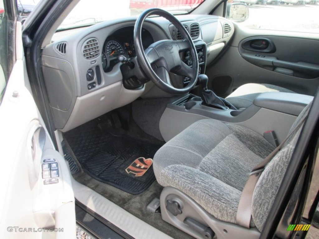 2002 TrailBlazer LT 4x4 - Onyx Black / Dark Pewter photo #5