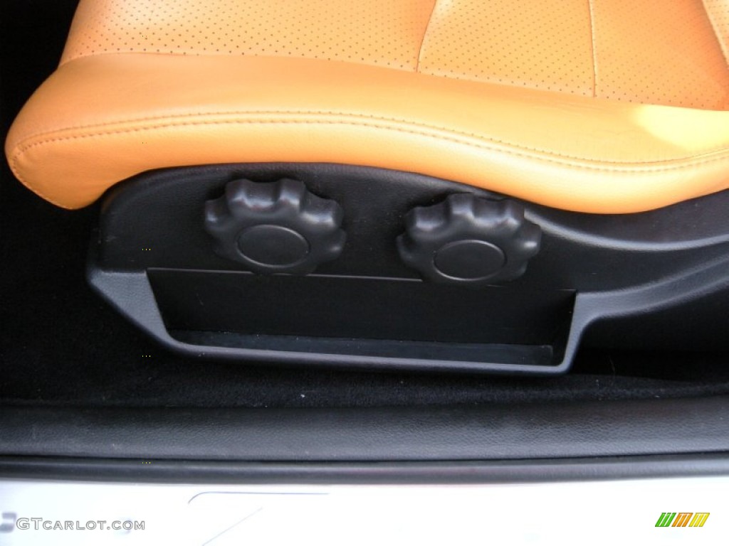 2008 350Z Touring Coupe - Silver Alloy / Burnt Orange photo #42