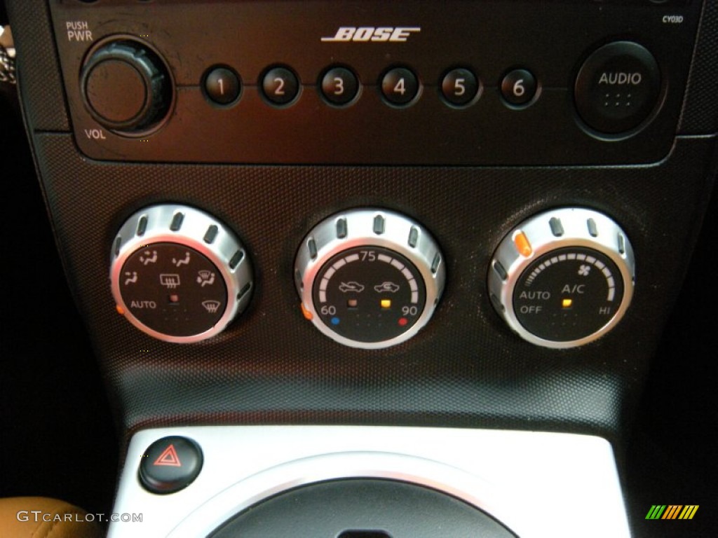 2008 350Z Touring Coupe - Silver Alloy / Burnt Orange photo #46