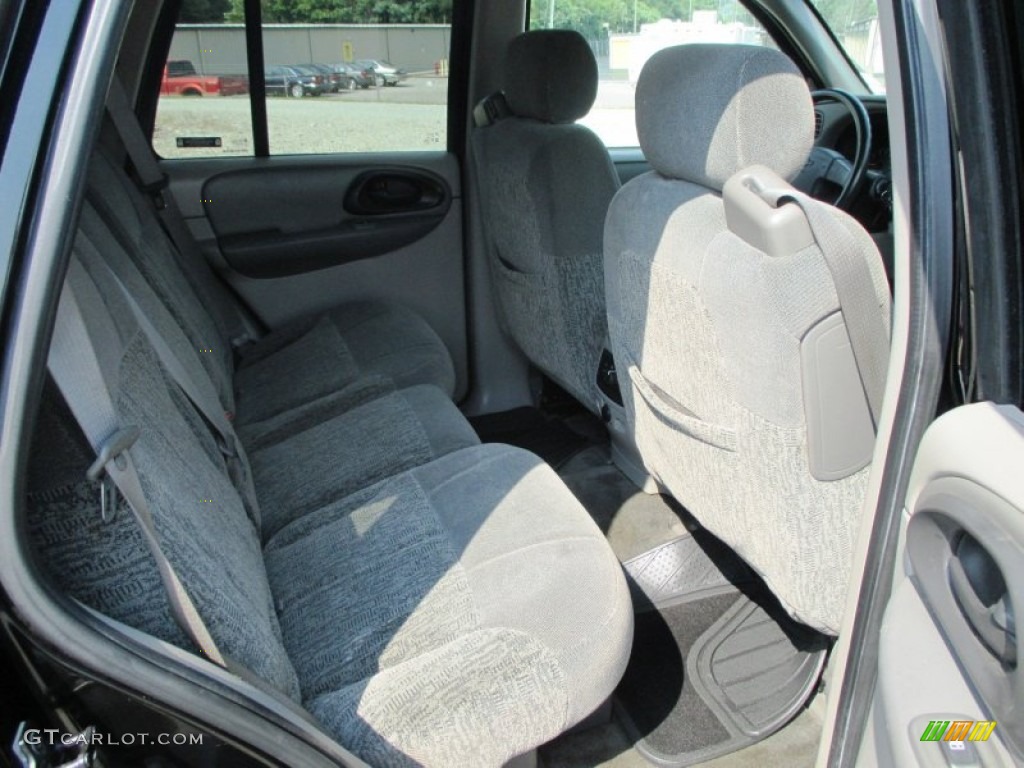 2002 TrailBlazer LT 4x4 - Onyx Black / Dark Pewter photo #27