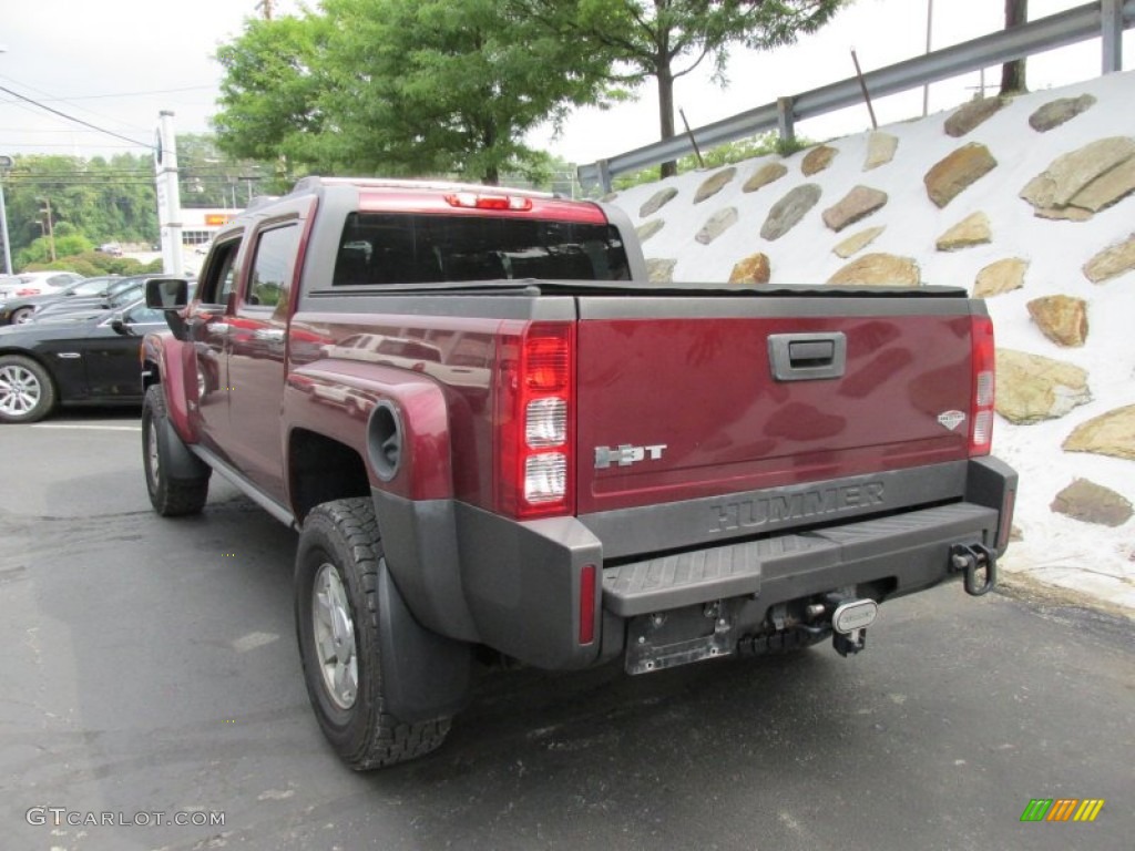 2009 H3 T Alpha - Sonoma Red Metallic / Ebony/Pewter photo #4