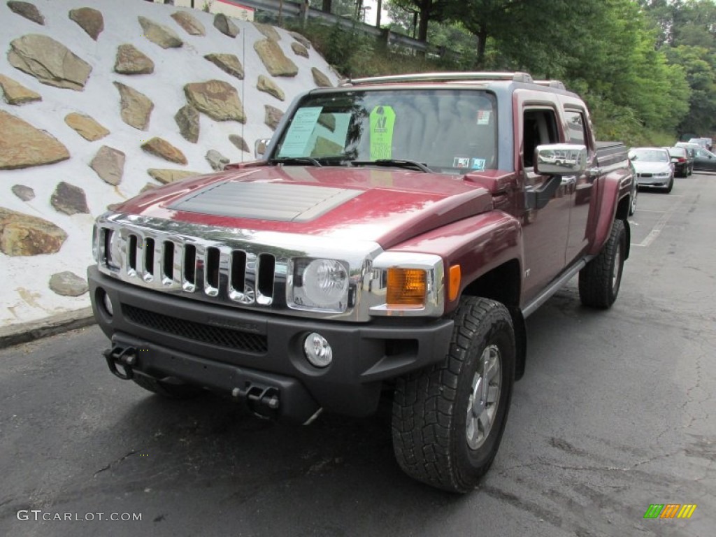 2009 H3 T Alpha - Sonoma Red Metallic / Ebony/Pewter photo #9