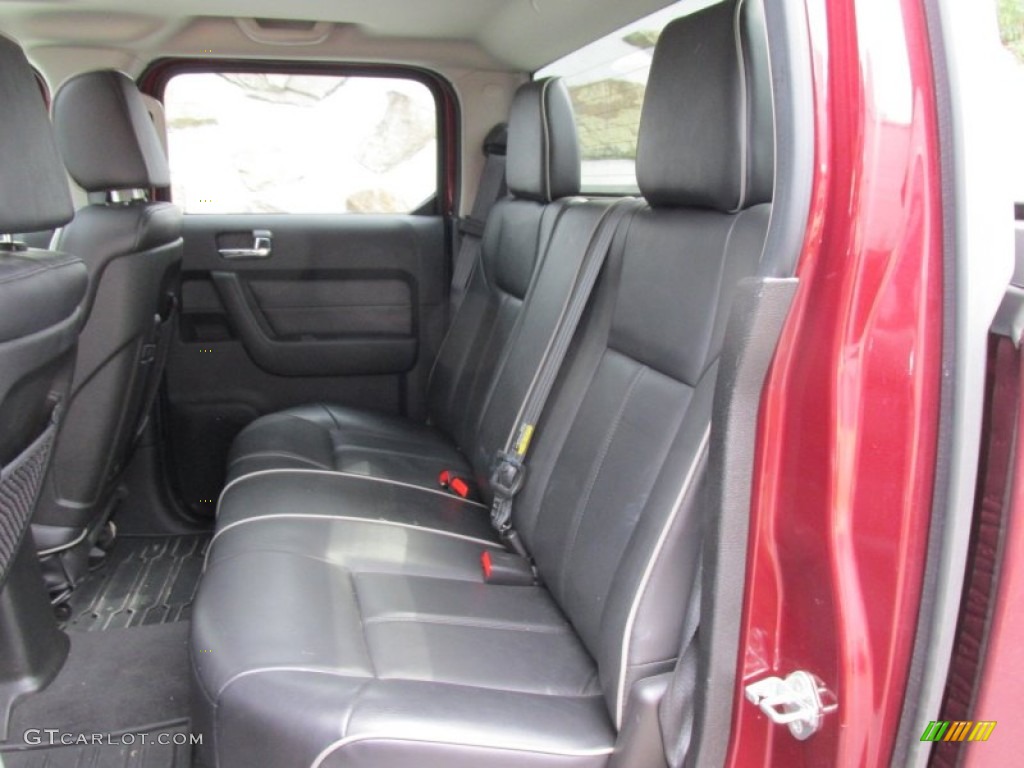 2009 Hummer H3 T Alpha Rear Seat Photos