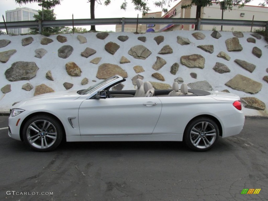 Alpine White 2015 BMW 4 Series 428i Convertible Exterior Photo #96478340