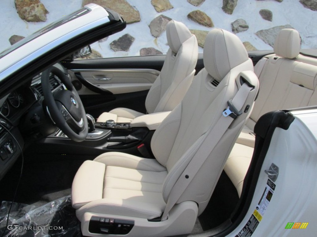2015 BMW 4 Series 428i Convertible Front Seat Photo #96478591