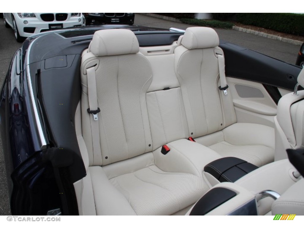 2014 BMW 6 Series 640i Convertible Rear Seat Photos