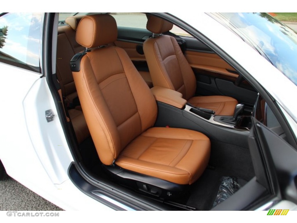 2011 3 Series 328i xDrive Coupe - Alpine White / Saddle Brown Dakota Leather photo #28