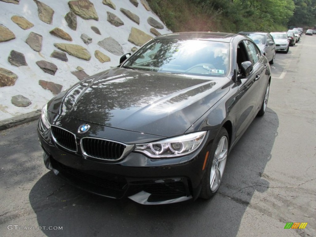 2015 4 Series 435i xDrive Gran Coupe - Black Sapphire Metallic / Black photo #9