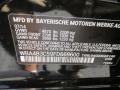 2015 4 Series 435i xDrive Gran Coupe Black Sapphire Metallic Color Code 475