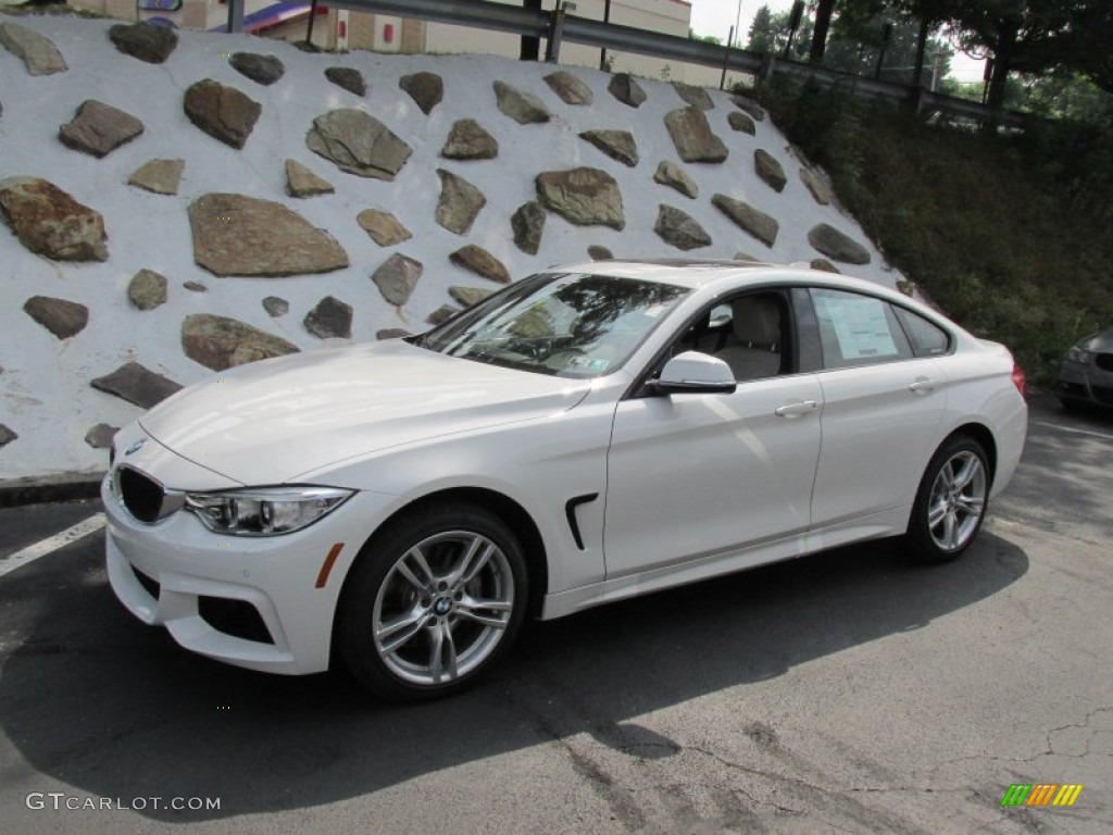 Alpine White 2015 BMW 4 Series 435i xDrive Gran Coupe Exterior Photo #96481220