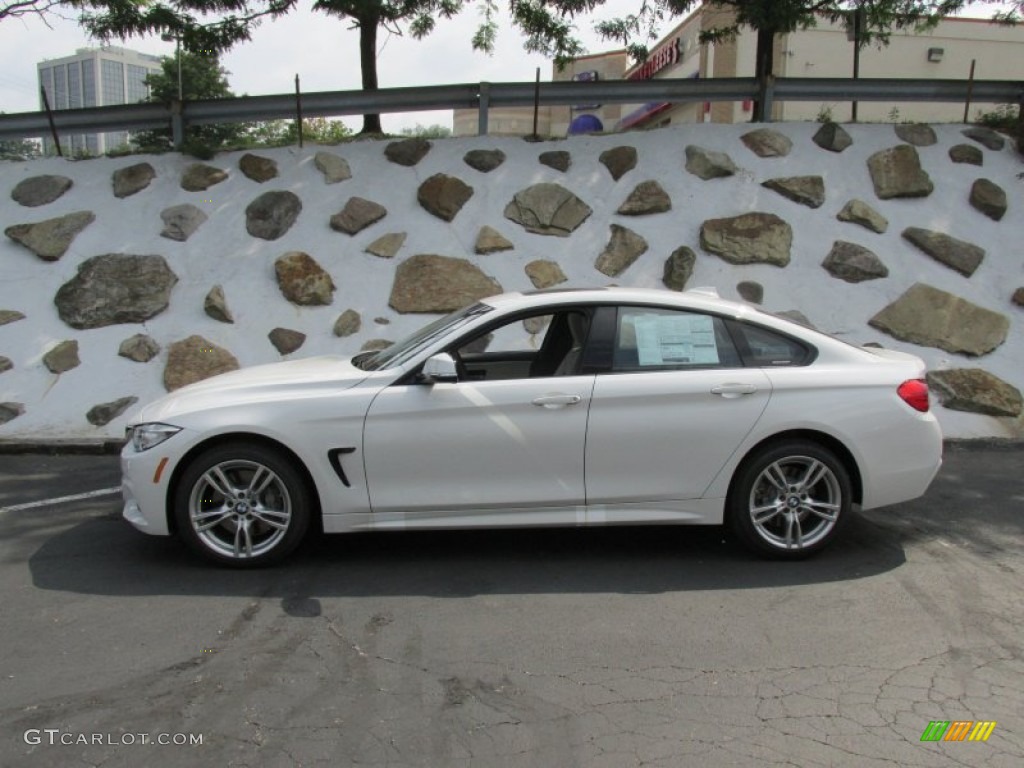 Alpine White 2015 BMW 4 Series 435i xDrive Gran Coupe Exterior Photo #96481246