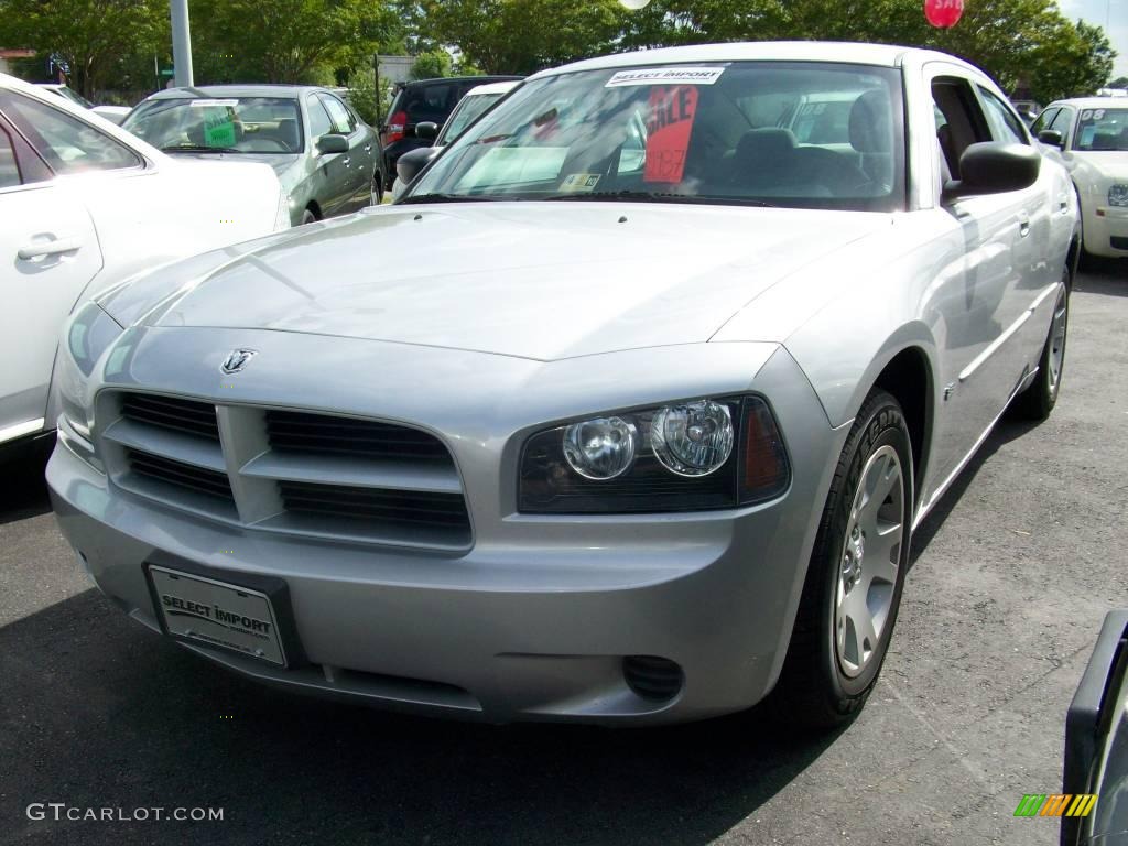 2006 Charger SE - Bright Silver Metallic / Dark Slate Gray/Light Slate Gray photo #1