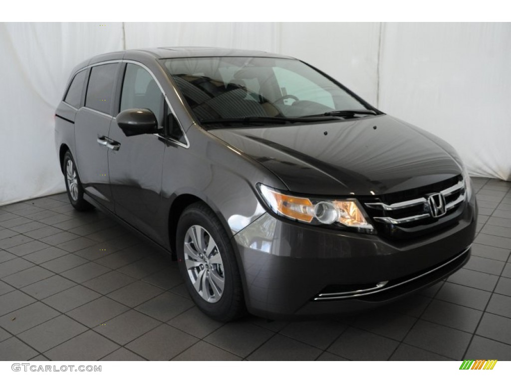 2015 Odyssey EX-L - Smoky Topaz Metallic / Truffle photo #1