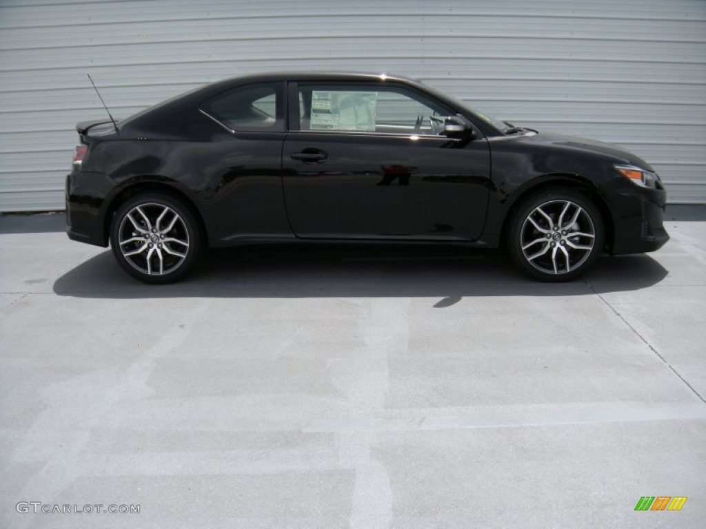 Black 2015 Scion tC Standard tC Model Exterior Photo #96483319