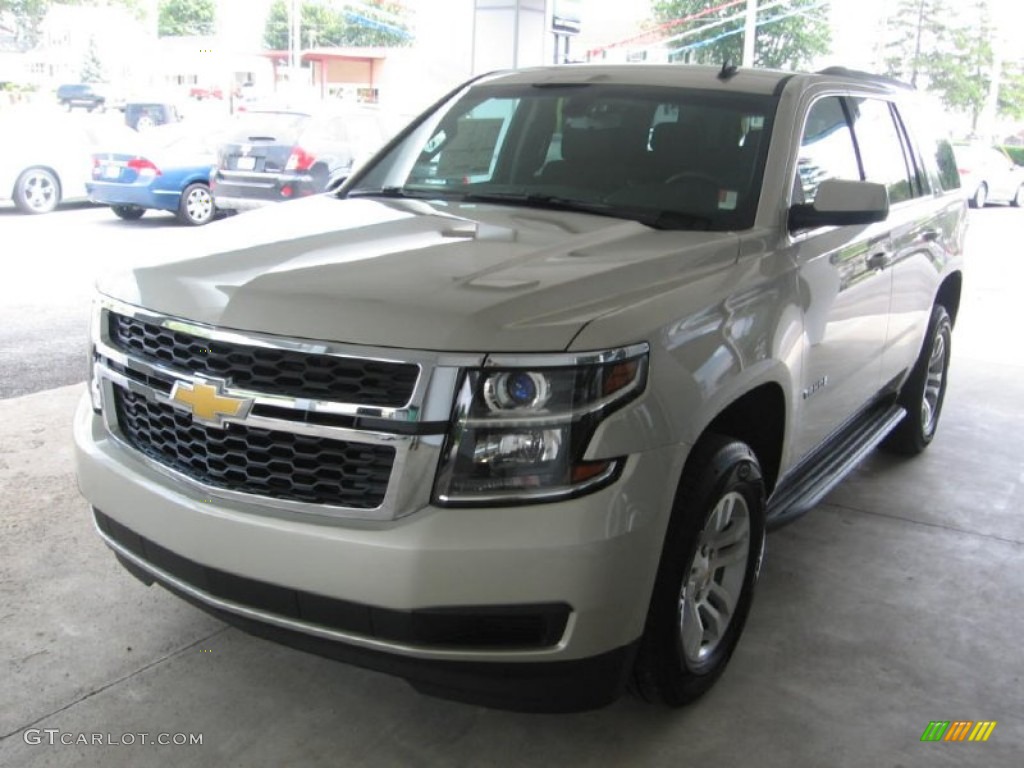 2015 Tahoe LS 4WD - Champagne Silver Metallic / Jet Black photo #24