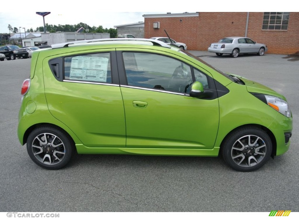 2014 Spark LT - Jalapeno / Silver/Green photo #6