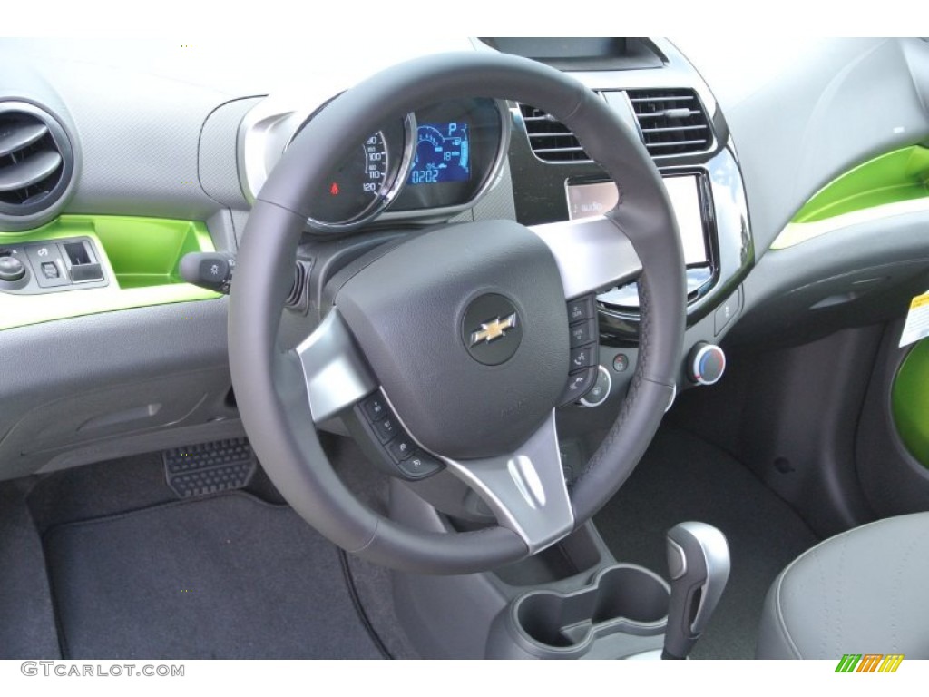2014 Spark LT - Jalapeno / Silver/Green photo #22