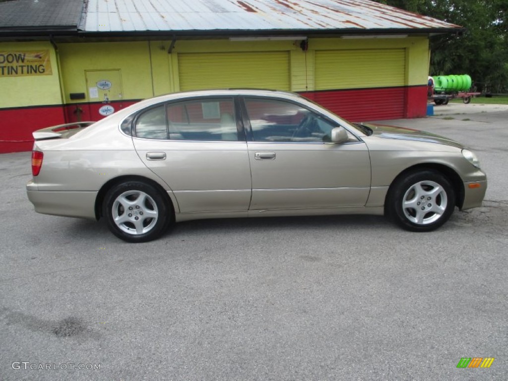 1999 GS 300 - Burnished Gold Metallic / Ivory photo #2