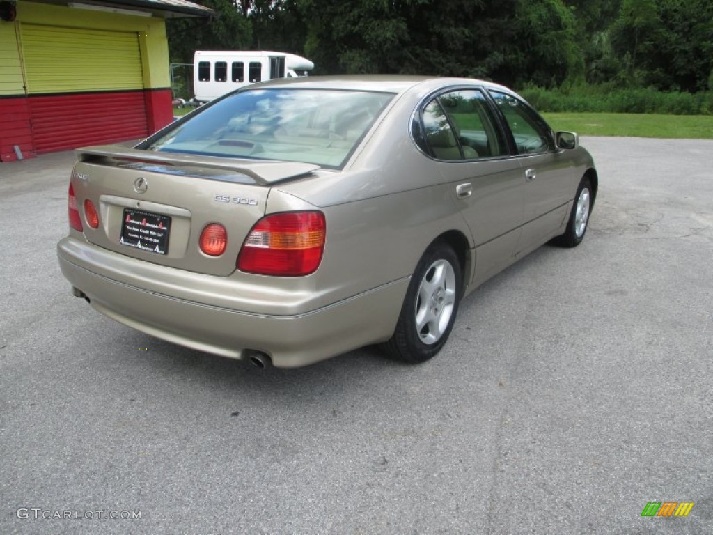 1999 GS 300 - Burnished Gold Metallic / Ivory photo #3