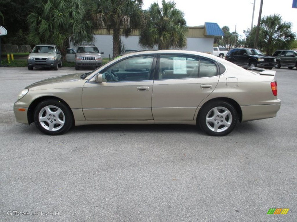 1999 GS 300 - Burnished Gold Metallic / Ivory photo #6