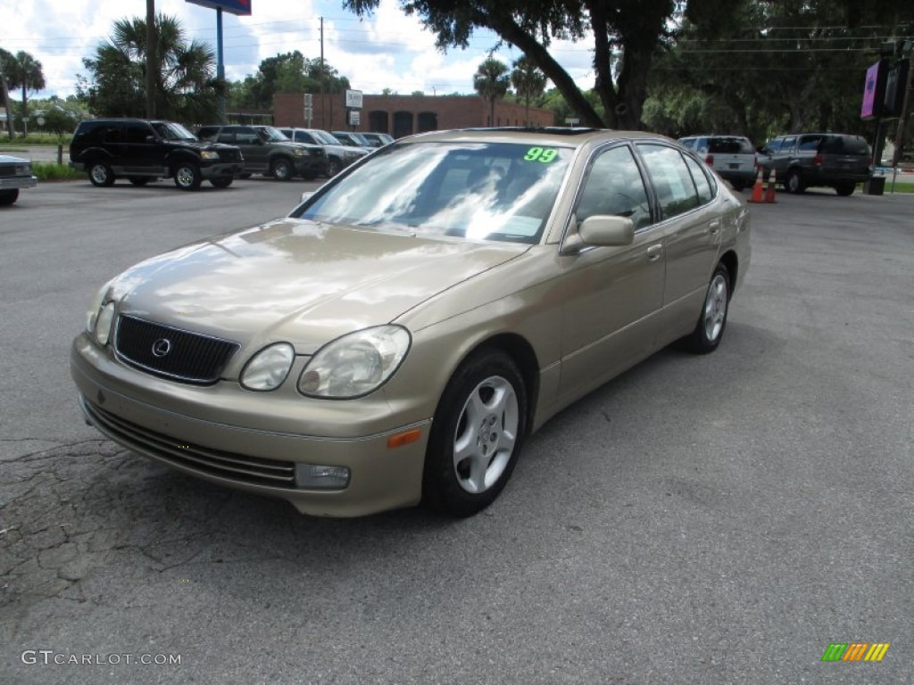 1999 GS 300 - Burnished Gold Metallic / Ivory photo #7