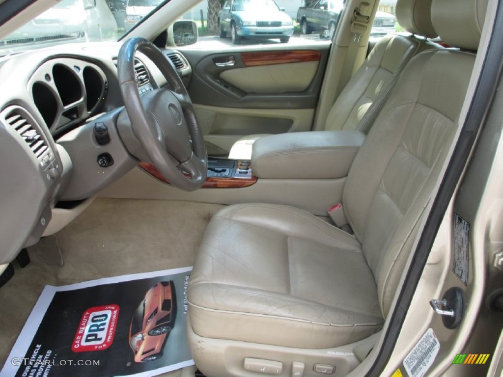 1999 GS 300 - Burnished Gold Metallic / Ivory photo #11