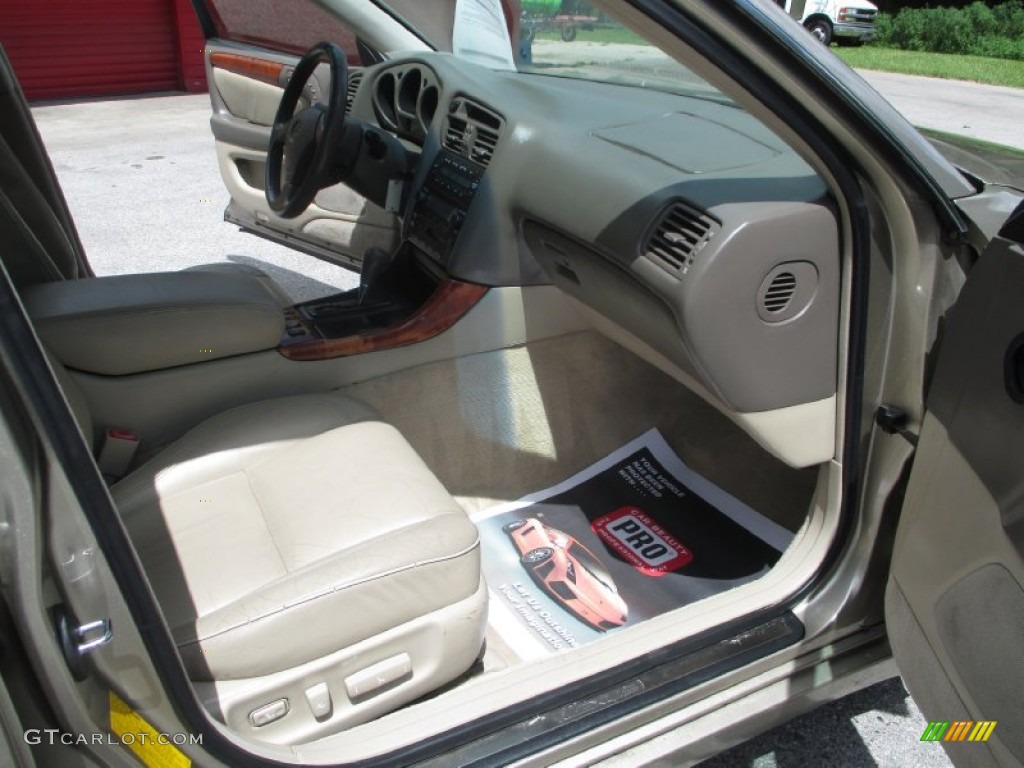 1999 GS 300 - Burnished Gold Metallic / Ivory photo #16