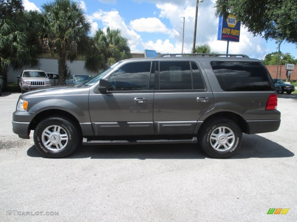 2005 Expedition XLT - Dark Shadow Grey Metallic / Medium Flint Grey photo #6