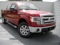 2014 Ruby Red Ford F150 XLT SuperCrew 4x4  photo #2