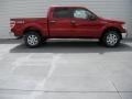 2014 Ruby Red Ford F150 XLT SuperCrew 4x4  photo #3