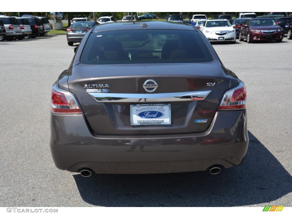 2014 Altima 2.5 SV - Java Metallic / Beige photo #6