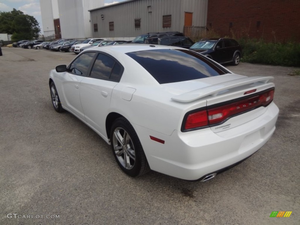 2013 Charger SXT AWD - Ivory Pearl / Black/Light Frost Beige photo #9