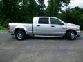 2007 Bright Silver Metallic Dodge Ram 3500 SLT Mega Cab Dually  photo #2