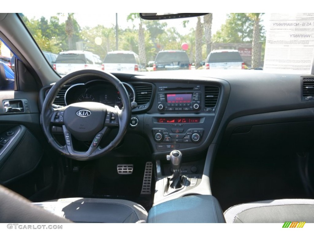2011 Optima SX - Corsa Blue / Black Sport photo #9