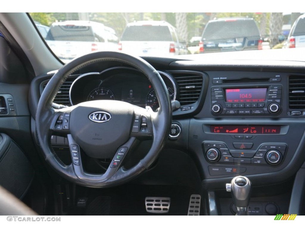 2011 Optima SX - Corsa Blue / Black Sport photo #10