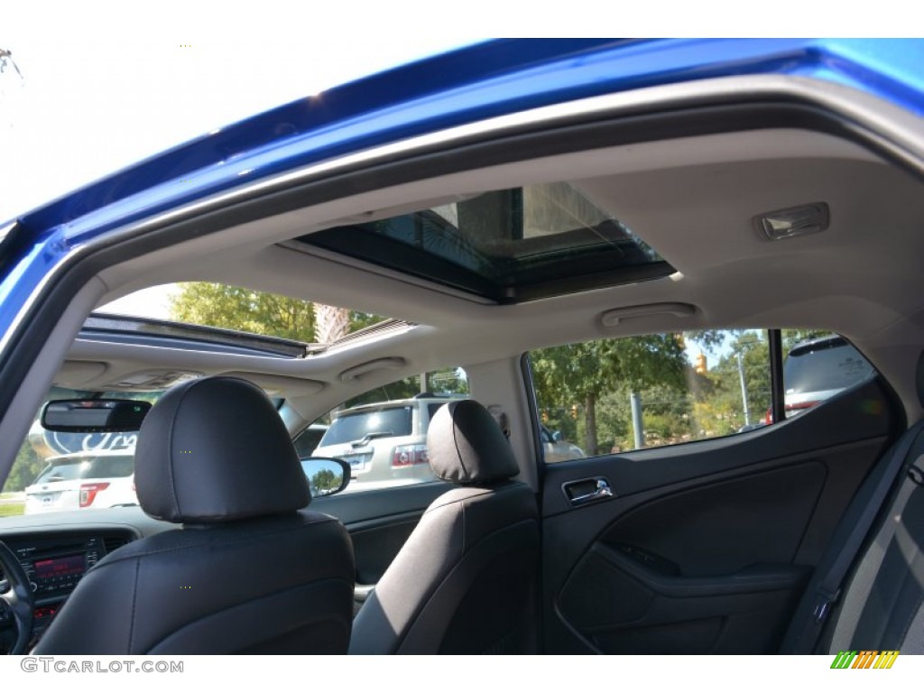 2011 Optima SX - Corsa Blue / Black Sport photo #11