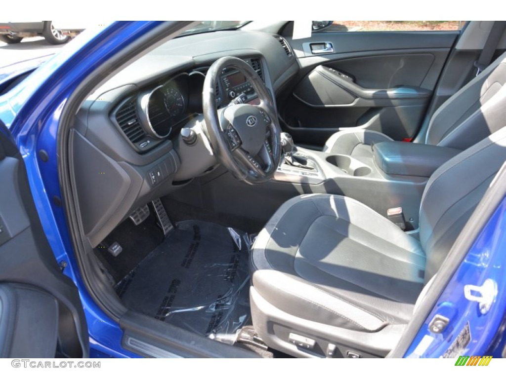 2011 Optima SX - Corsa Blue / Black Sport photo #12