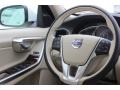 Soft Beige 2015 Volvo S60 T5 Drive-E Steering Wheel