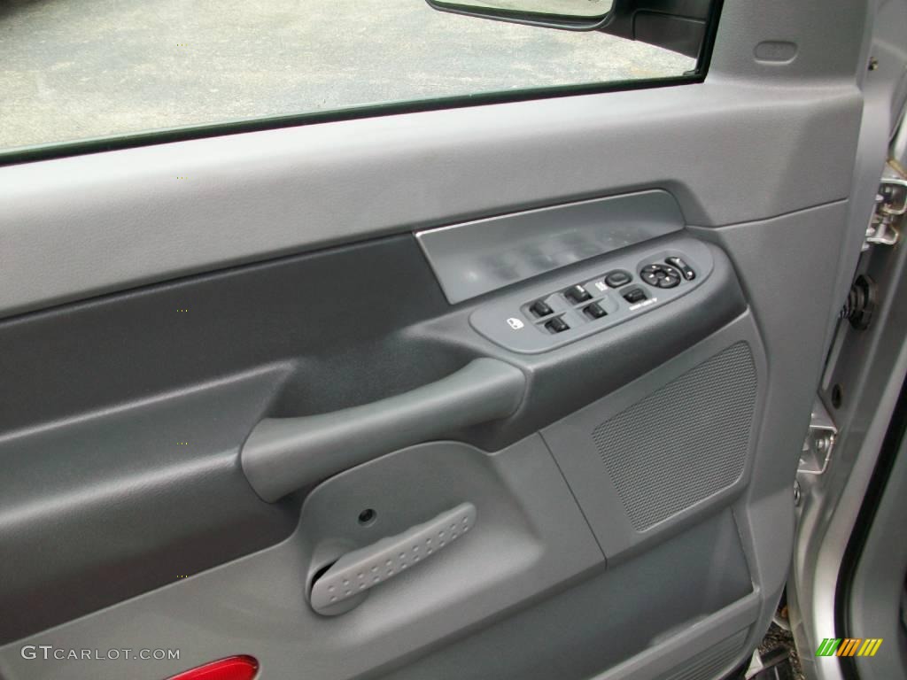 2007 Ram 3500 SLT Mega Cab Dually - Bright Silver Metallic / Medium Slate Gray photo #9