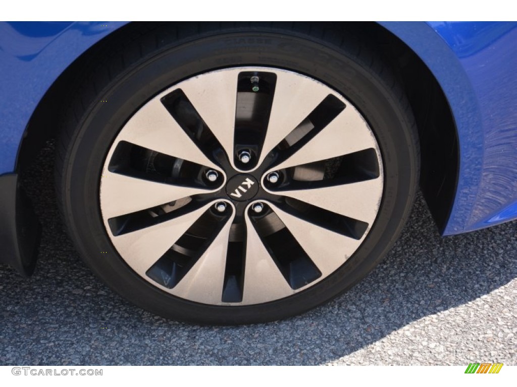 2011 Optima SX - Corsa Blue / Black Sport photo #23