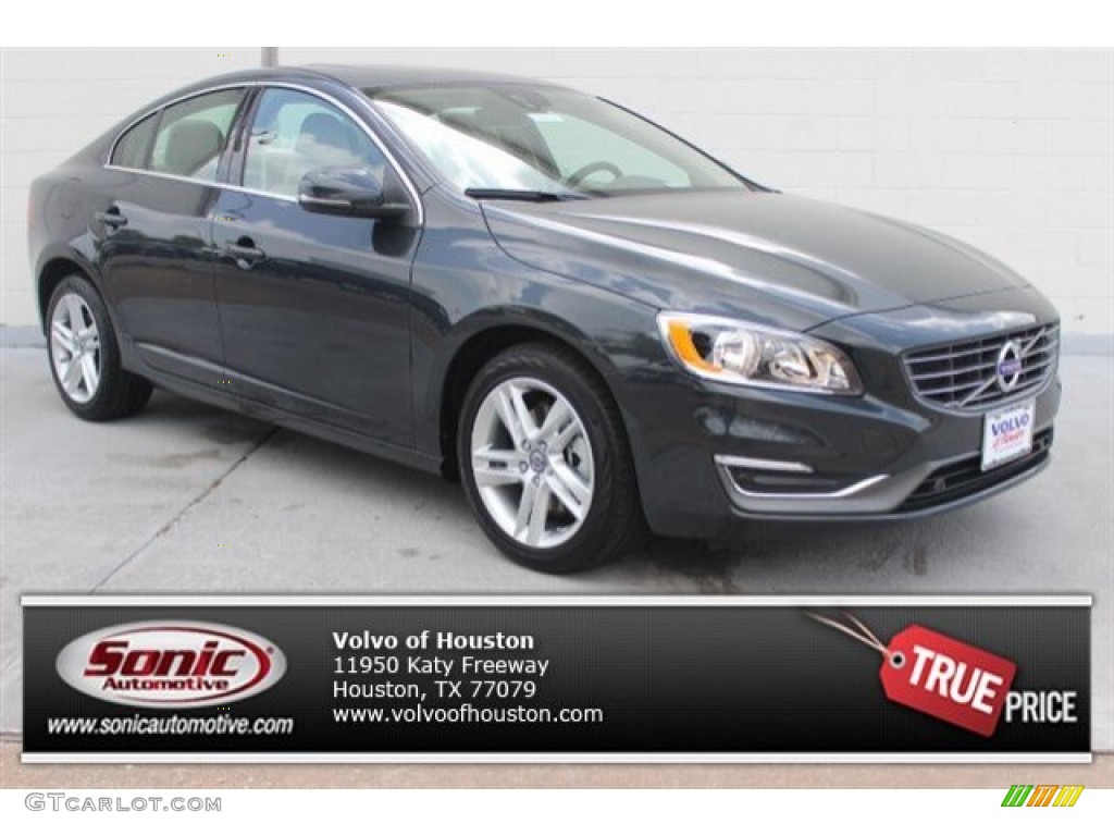 2015 S60 T5 Drive-E - Savile Grey Metallic / Soft Beige photo #1