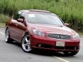 2007 Crimson Roulette Pearl Infiniti M 35 Sport Sedan  photo #3