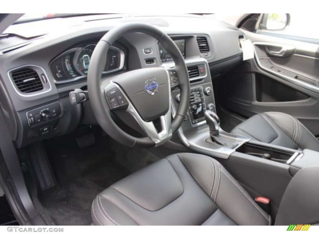 Off Black Interior 2014 Volvo S60 T5 Photo #96493642