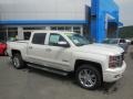 2014 White Diamond Tricoat Chevrolet Silverado 1500 High Country Crew Cab 4x4  photo #1