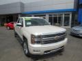 2014 White Diamond Tricoat Chevrolet Silverado 1500 High Country Crew Cab 4x4  photo #2