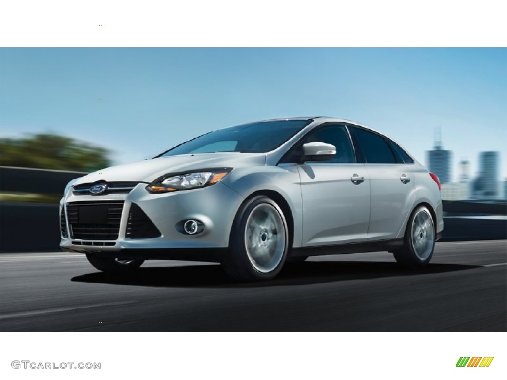 2014 Focus SE Hatchback - Ingot Silver / Charcoal Black photo #12