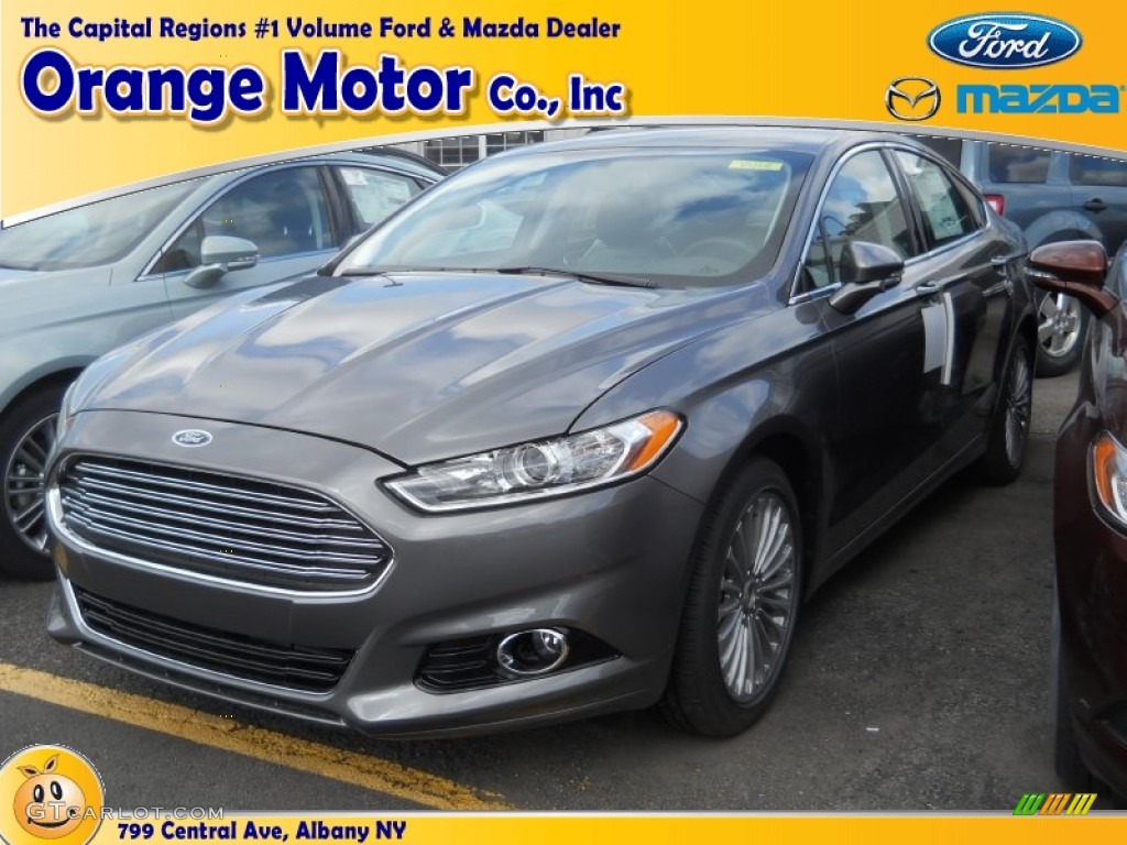 2014 Fusion Titanium AWD - Sterling Gray / Charcoal Black photo #1