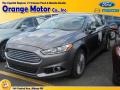 2014 Sterling Gray Ford Fusion Titanium AWD  photo #1