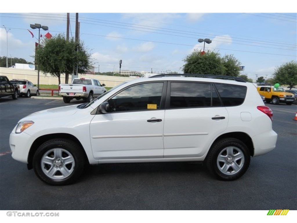 2011 RAV4 I4 4WD - Super White / Sand Beige photo #4